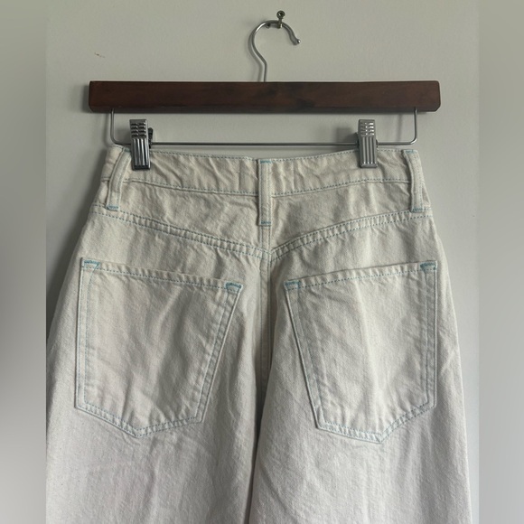 $10 sale 🍓Triarchy jeans off white straight leg high‎ waisted size 26 - Picture 6 of 9